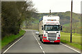 SO0650 : Greyroads HGV on the A470 near Llanfaredd by David Dixon