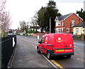 Royal Mail van in Llantarnam, Cwmbran