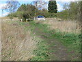 Footpath and Parking Area on Waldridge Fell