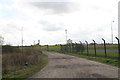 Track by Immingham Power Station