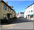 Silver Street towards the Axminster Inn, Axminster