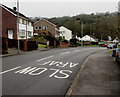 Bend in Thornhill Road, Upper Cwmbran