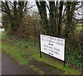 Bilingual directions sign in Upper Cwmbran