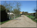 Entrance to Yoxall Farm