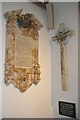 SX0863 : Lanhydrock church: memorial to Captain Thomas Agar-Robartes by Christopher Hilton