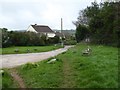 Track from the common into Galmpton