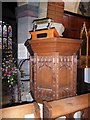 TQ4935 : St Michael & All Angels, Withyham: pulpit by Basher Eyre