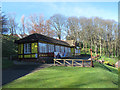 TA0389 : Cafe in Peasholm Park (closed) by Stephen Craven