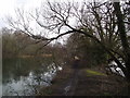 Footpath between reservoirs