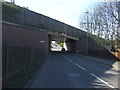 Railway bridge over New Road (A513)