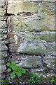 Benchmark on Barn Cottage, Burford Road