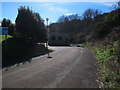 Entrance to Scalby Mills pumping station