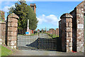 Gateway to Holywood Cemetery