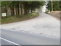 Driveway to Gravetye Manor Hotel