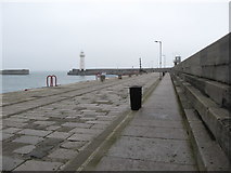 J5980 : South Pier at  Donaghadee Harbour by Eric Jones