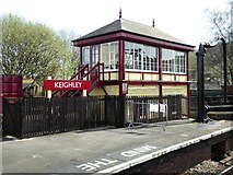 SE0641 : Signal box at Keighley by Philip Halling