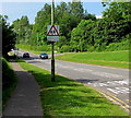Warning sign - School, Greenmeadow, Cwmbran