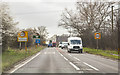 A64 entering Sherburn