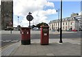 Postboxes on Packer Street