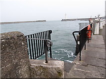 J5980 : High water at Donaghadee Harbour by Eric Jones