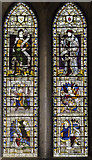 TA1767 : Stained glass window, Bridlington Priory by Julian P Guffogg