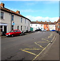 Zigzag markings on Wellington Road, Bridgwater