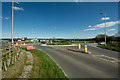SS5431 : A new roundabout on the B3232 which will serve the Roundswell South retail development by Roger A Smith
