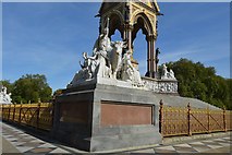 TQ2679 : South west corner plinth, Albert Memorial by N Chadwick