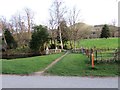 Path to Crichton-Stuart Memorial Chapel, Falkland