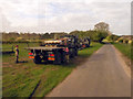 TL8594 : Military vehicles close to All Saints, Stanford by Zorba the Geek