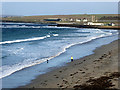 On the beach at Thurso