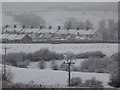 View towards Bradley Cottages, County Durham