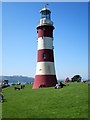 SX4753 : Smeaton Tower Plymouth Hoe by Roy Hughes