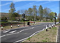 Pelican crossing on a hump, Ty Gwyn Way, Cwmbran