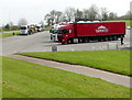 ST1920 : Danco lorry in Taunton Deane Services Southbound, Somerset by Jaggery