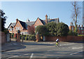 Gates onto Stroude Road