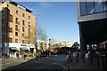 View of flats on Folgate Street from Spital Square