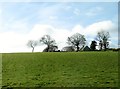 Drumlin top farmstead above the Hilltown Road