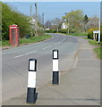 Telephone box on Upton Road in Kexby