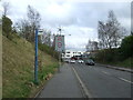 Bus stop on Westburn Avenue (B8080)