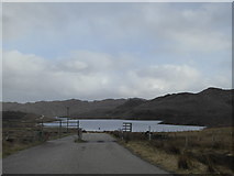 NG8060 : Cattle grid above Loch a' Mhullaich by Alpin Stewart