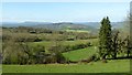 View over Mitchel Troy and the Monmouthshire countryside