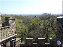 TQ4376 : View from south from Severndroog Castle by Marathon
