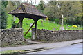 Lych gate opposite the church in School Hill