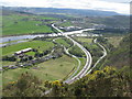 View south-west from Kinnoull Hill