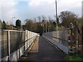 Pedestrian route over the Glasgow South Orbital