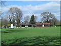 TQ2796 : Cockfosters Cricket Club ground by Mike Quinn