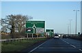 A46, approaching Halfway House Roundabout