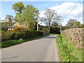 Cottage and post box on Standon Lane