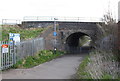 Footpath/cycle path from William Street under railway